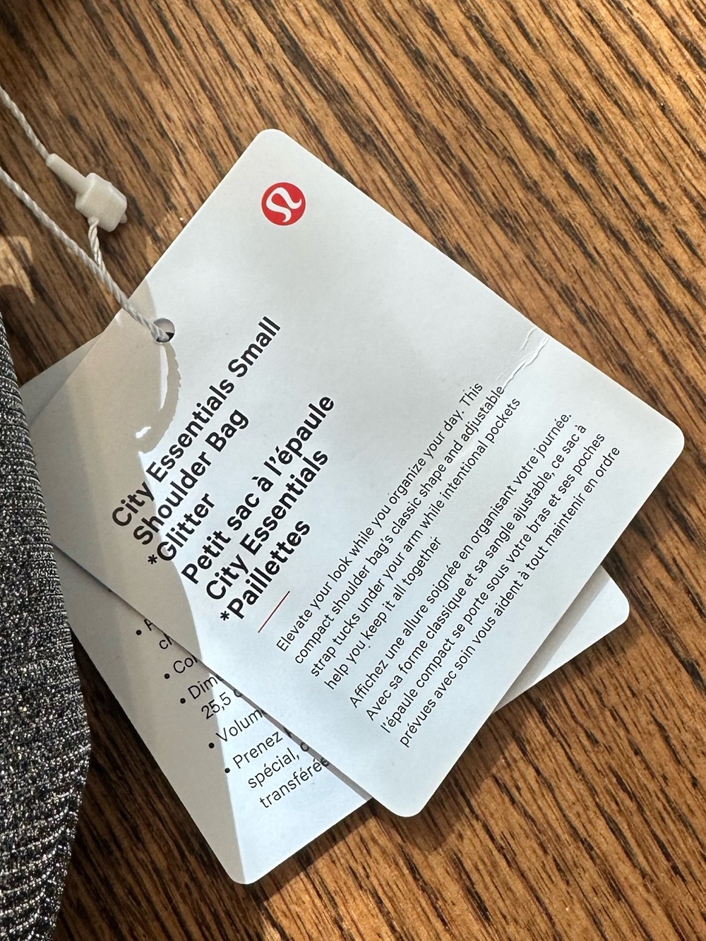 Lululemon City Essentials Small Shoulder Bag 3L - Glitter - Picture 10 of 10